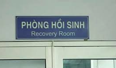 Phòng hồi sinh - recovery room