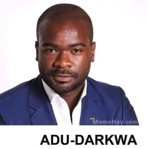 Anh da đen có tên Adu-Darkwa (Á đù - Dark quá)