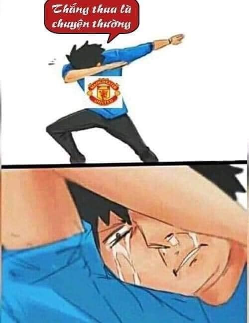 Fan Man Utd khóc nói thắng thua là chuyện bình thường