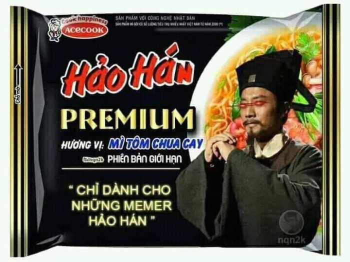Mì tôm Hảo Hán Premium phiên bản giới hạn