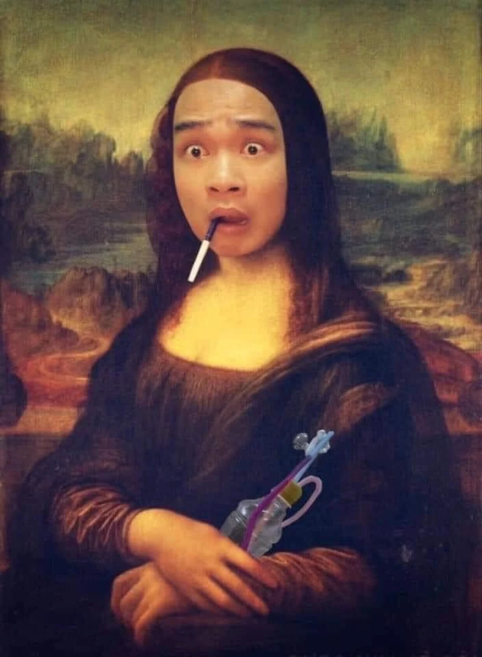 Nàng Mona Lisa có khuôn mặt Tiến Bịp