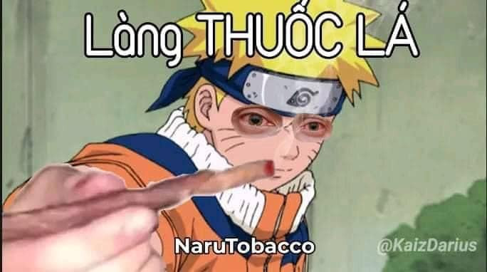Naruto cầm điếu thuốc, Làng thuốc lá Narutobacco